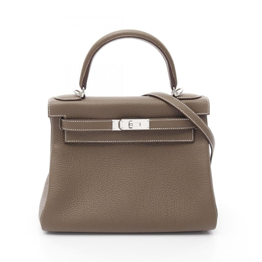 Hermès Brown Leather Kelly 28
