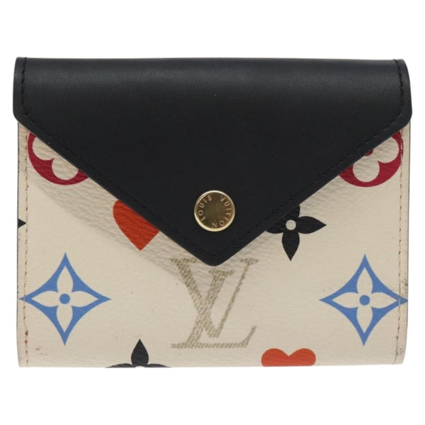 Balenciaga Black Leather Cash Mini Wallet