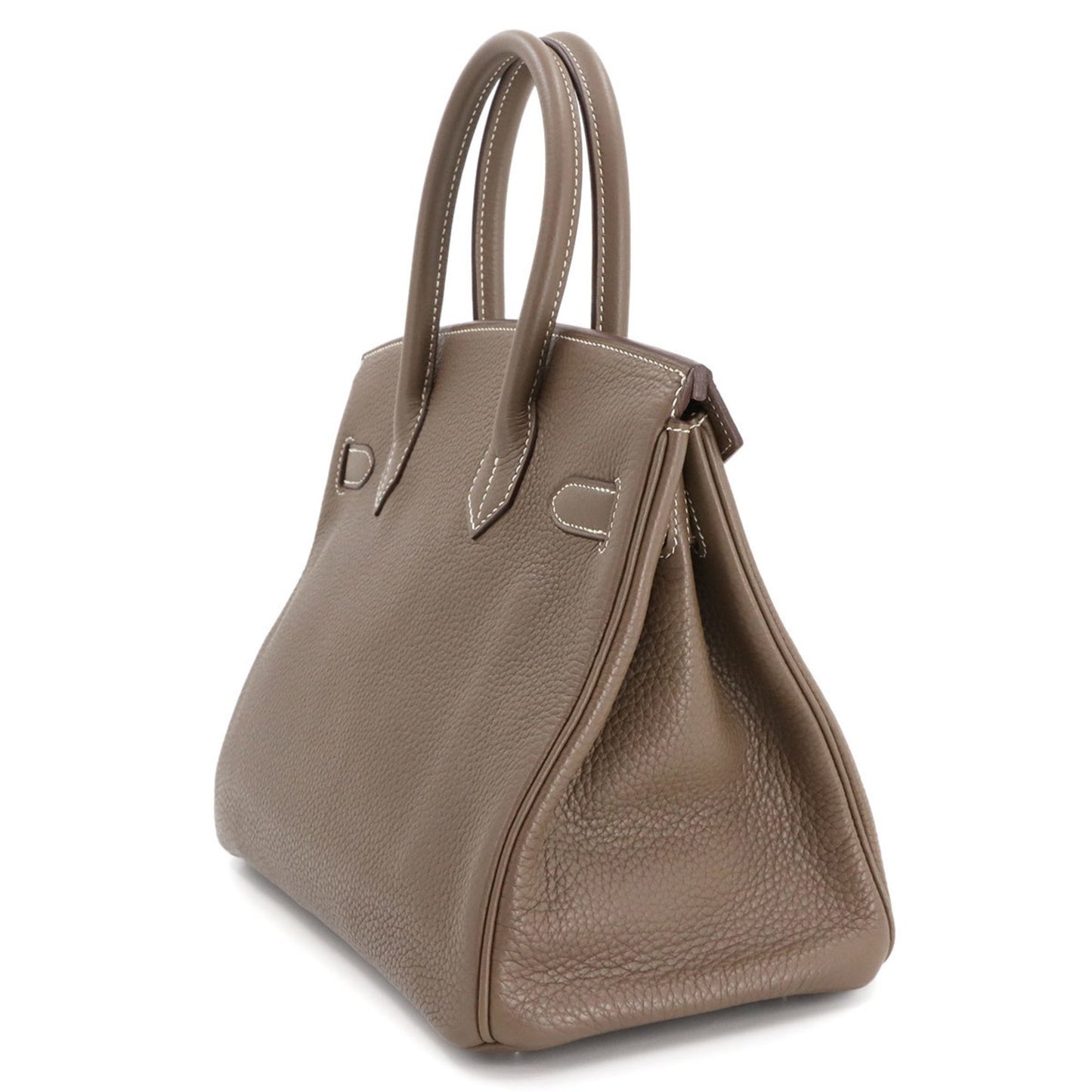 Hermès Gray Leather Birkin 30