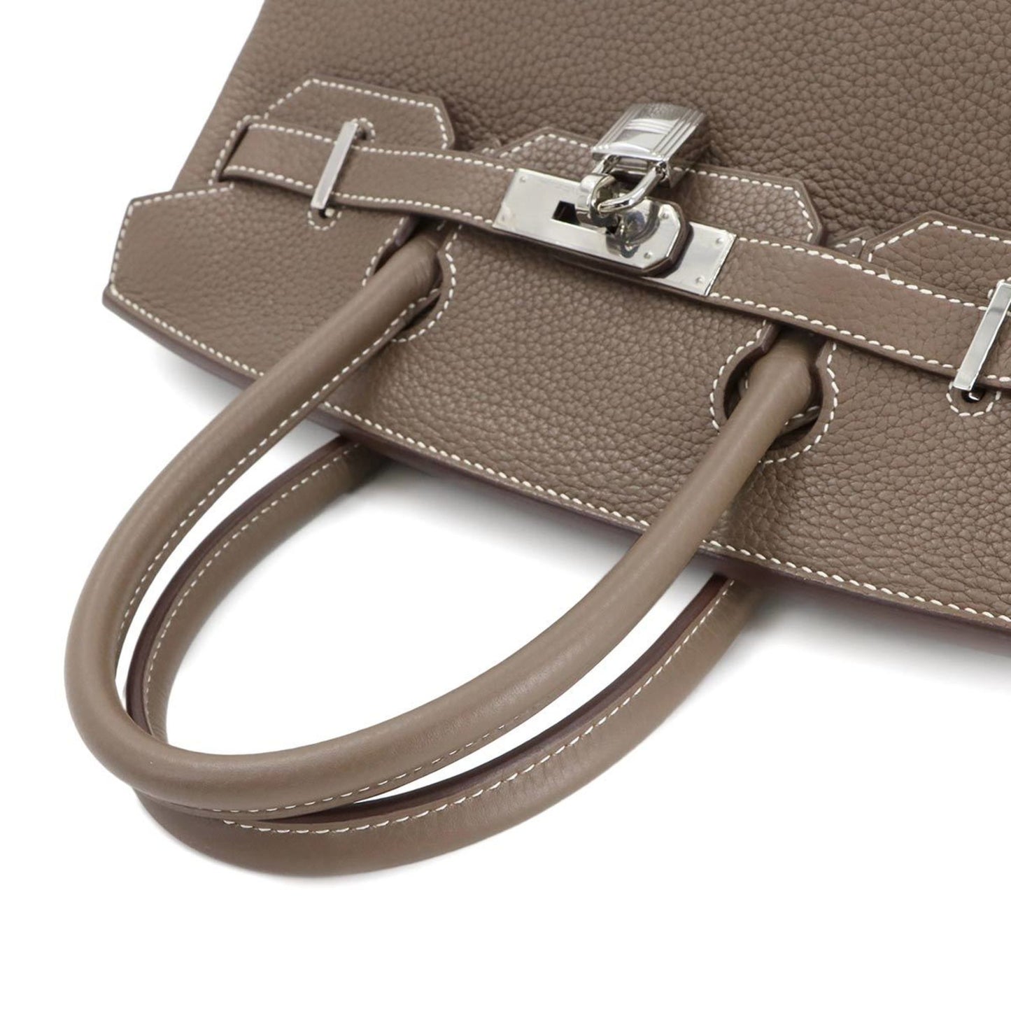 Hermès Gray Leather Birkin 30