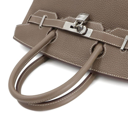Hermès Gray Leather Birkin 30