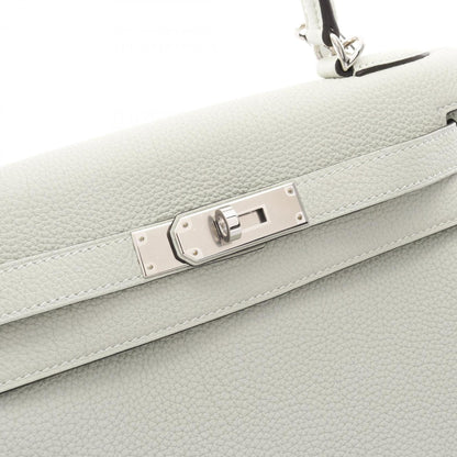 Hermès Green Leather Kelly 28
