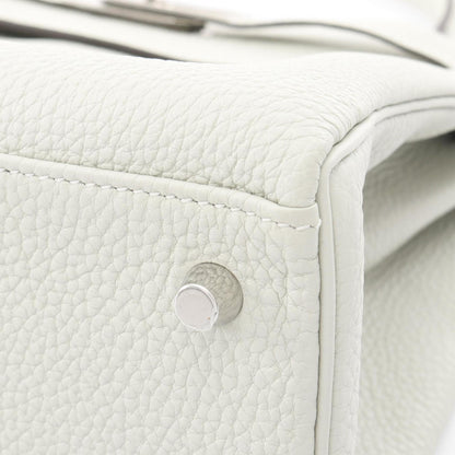 Hermès Green Leather Kelly 28