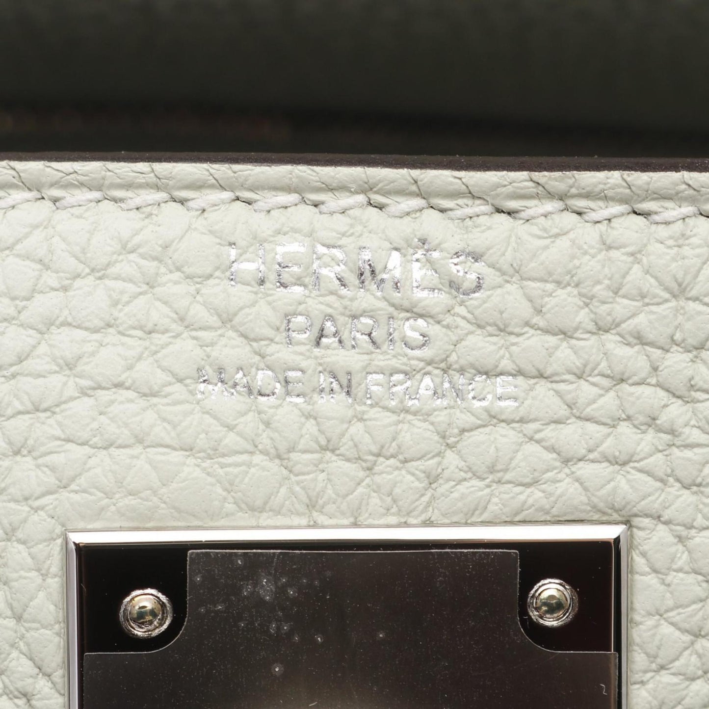 Hermès Green Leather Kelly 28