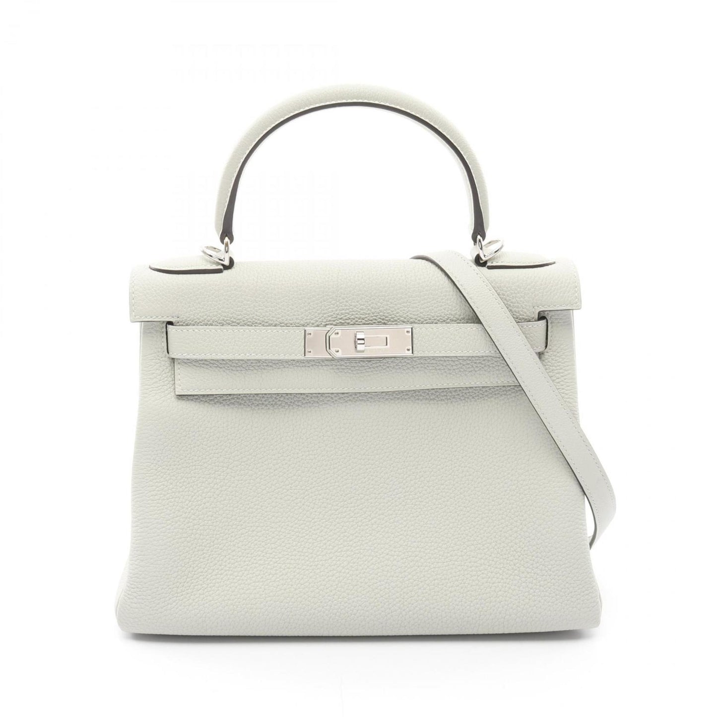 Hermès Green Leather Kelly 28