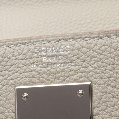Hermès Gray Leather Kelly 28
