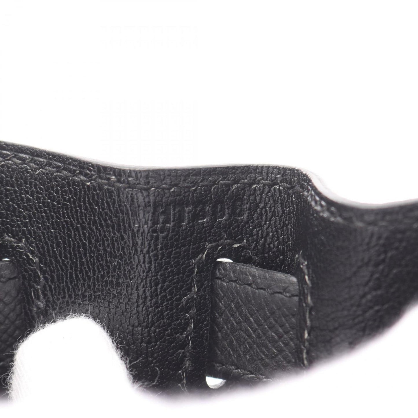 Hermès Black Leather Kelly 28
