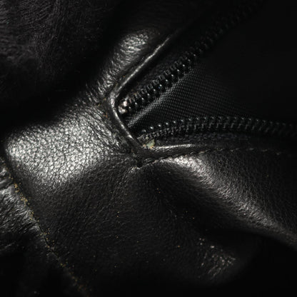 Chanel Black Leather Camera