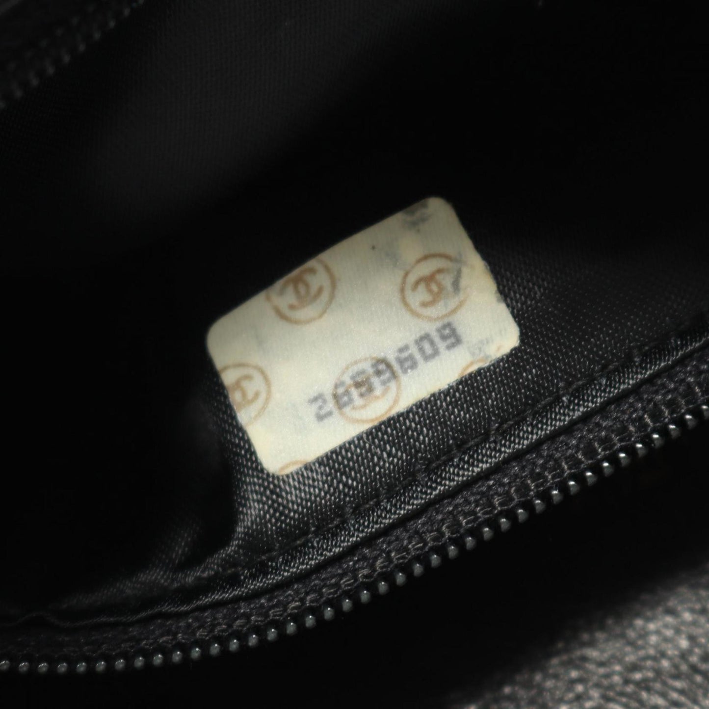 Chanel Black Leather Camera