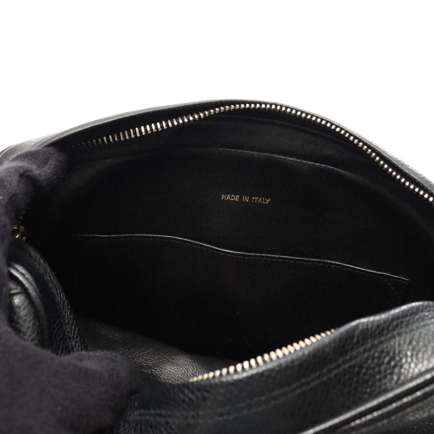 Chanel Black Leather Camera