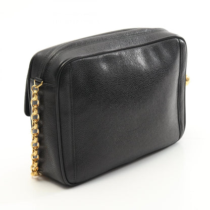Chanel Black Leather Camera