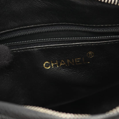 Chanel Black Leather Camera