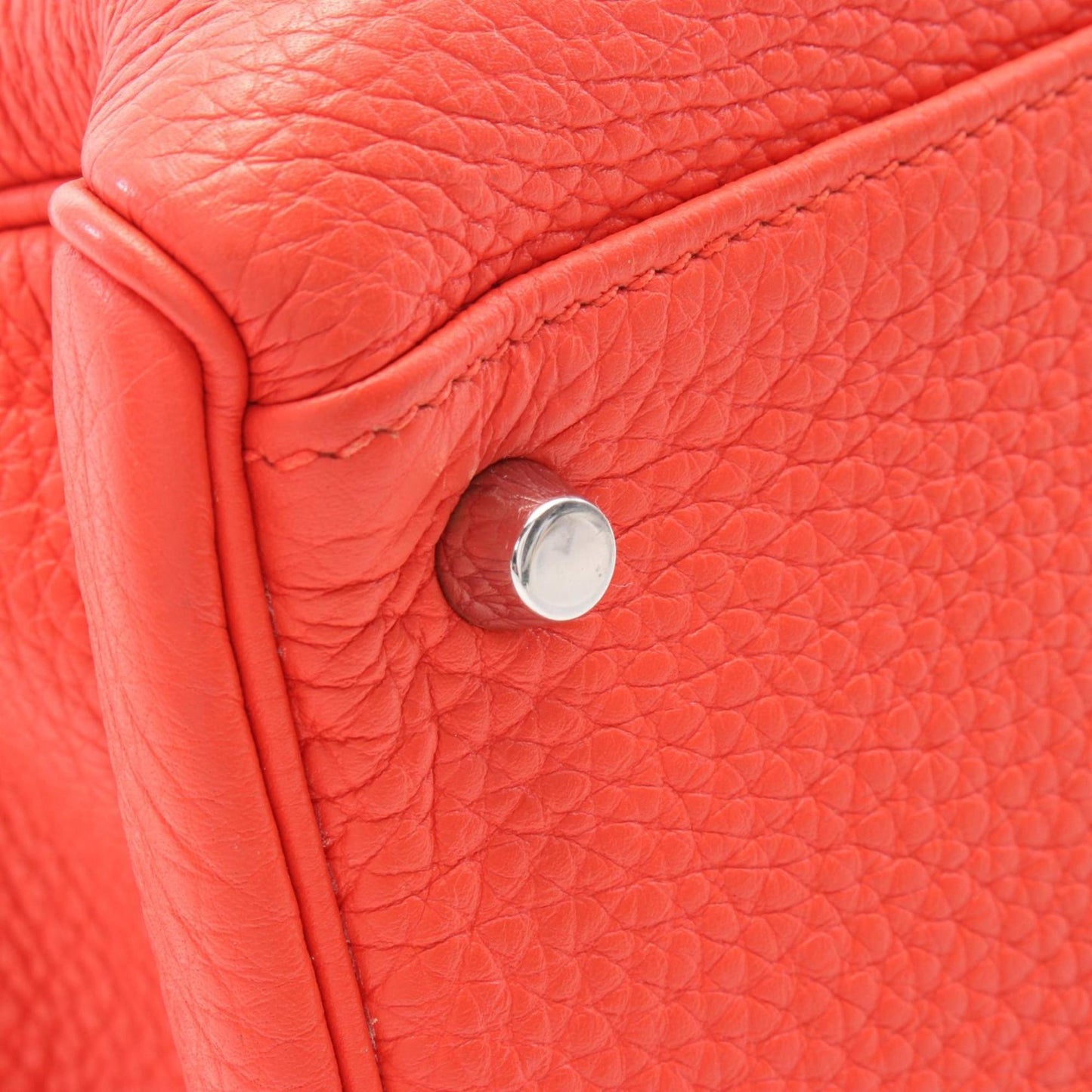 Hermès Red Leather Kelly 35