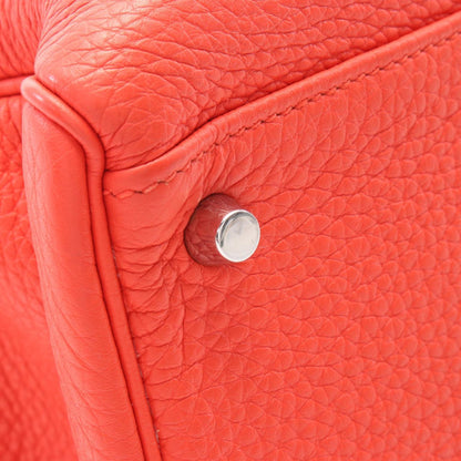 Hermès Red Leather Kelly 35