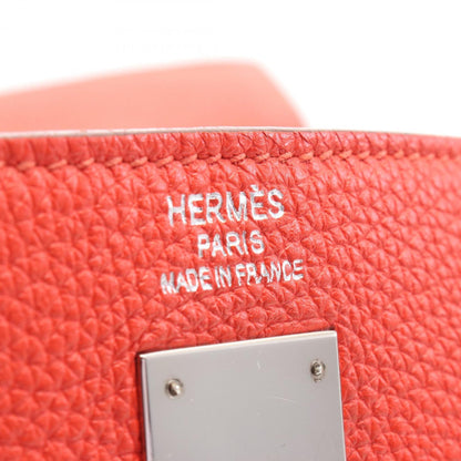 Hermès Red Leather Kelly 35