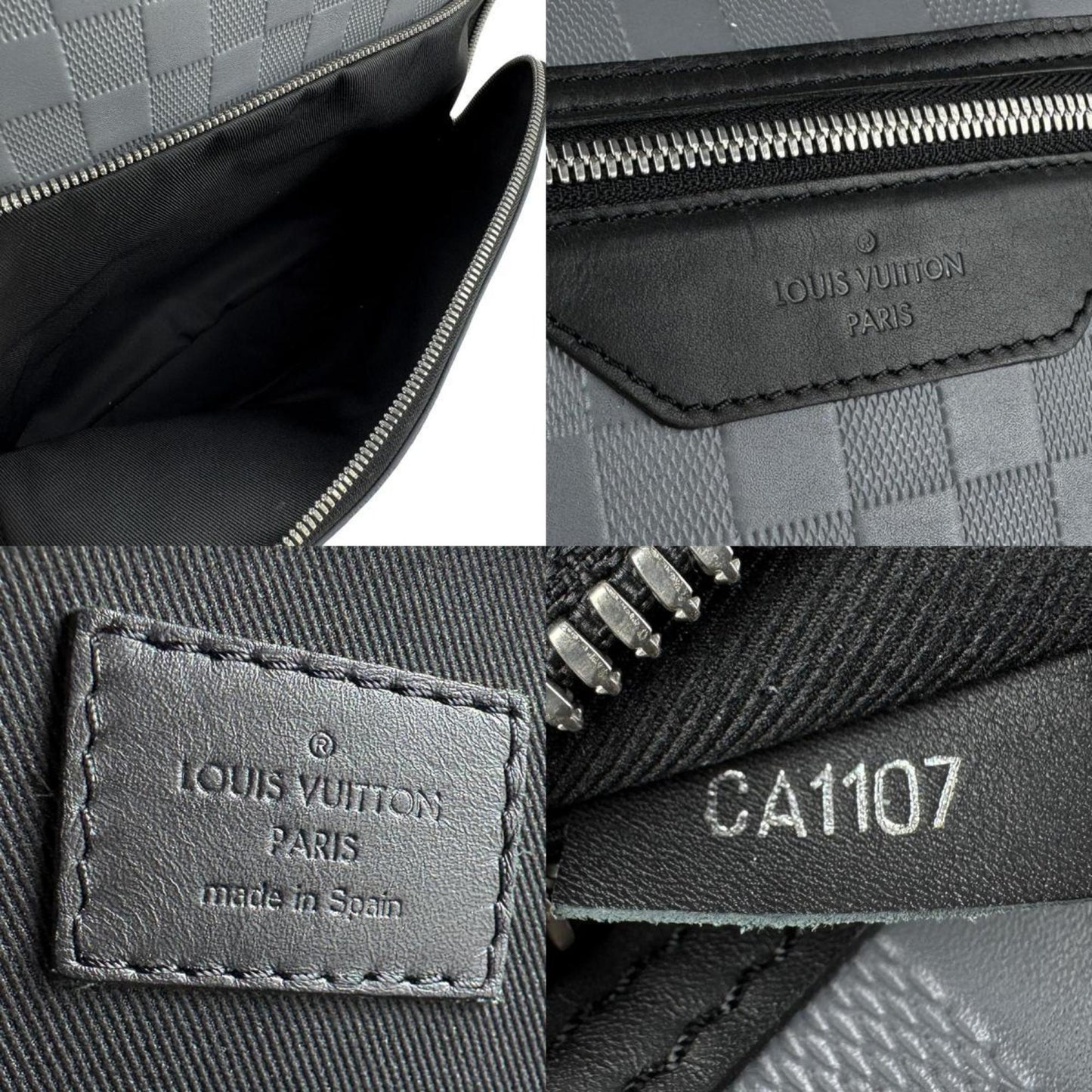 Louis Vuitton Gray Canvas Avenue