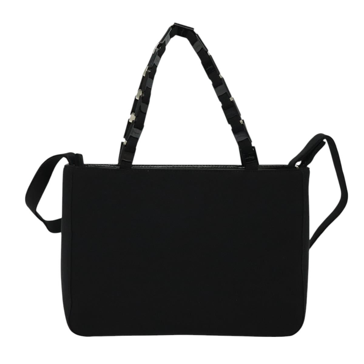 Salvatore Ferragamo Black Nylon Handbag