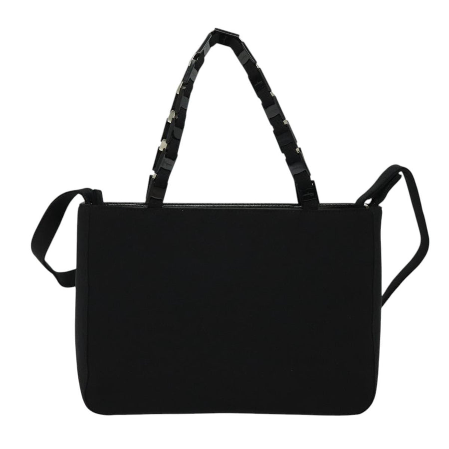 Salvatore Ferragamo Black Nylon Handbag