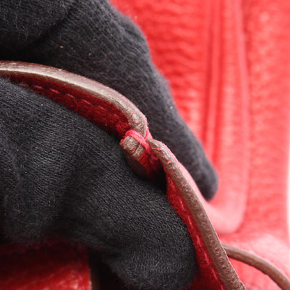 Hermès Red Leather Kelly 32