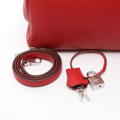 Hermès Red Leather Kelly 32