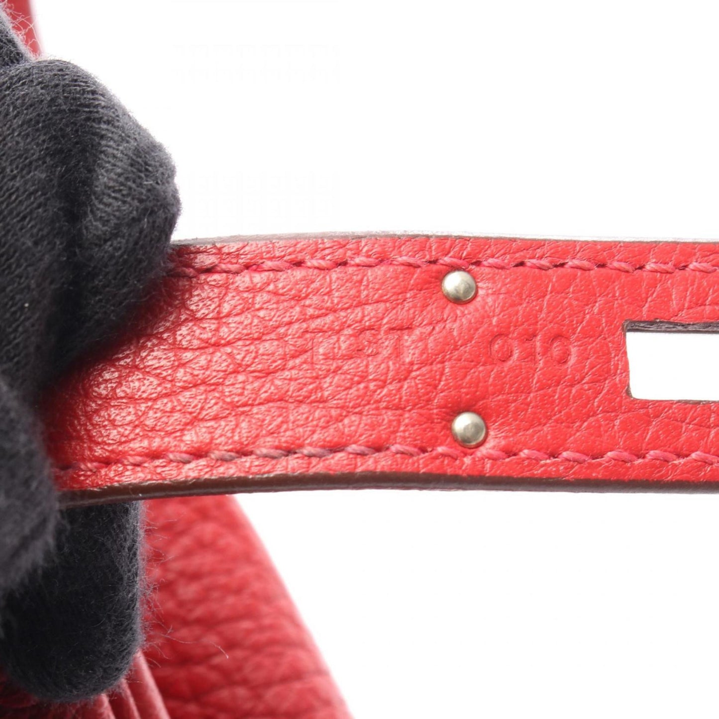 Hermès Red Leather Kelly 32
