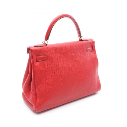 Hermès Red Leather Kelly 32