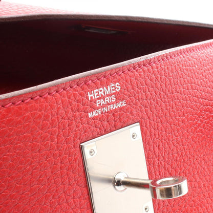 Hermès Red Leather Kelly 32