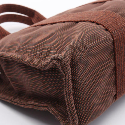Hermès Brown Canvas Herline