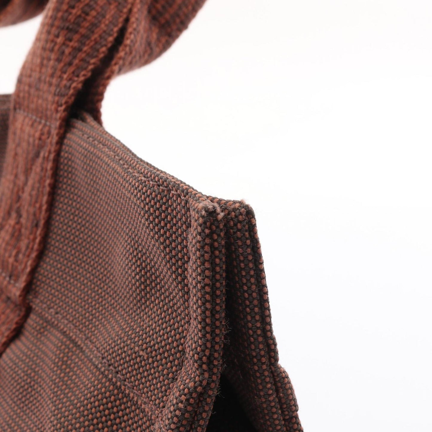 Hermès Brown Canvas Herline