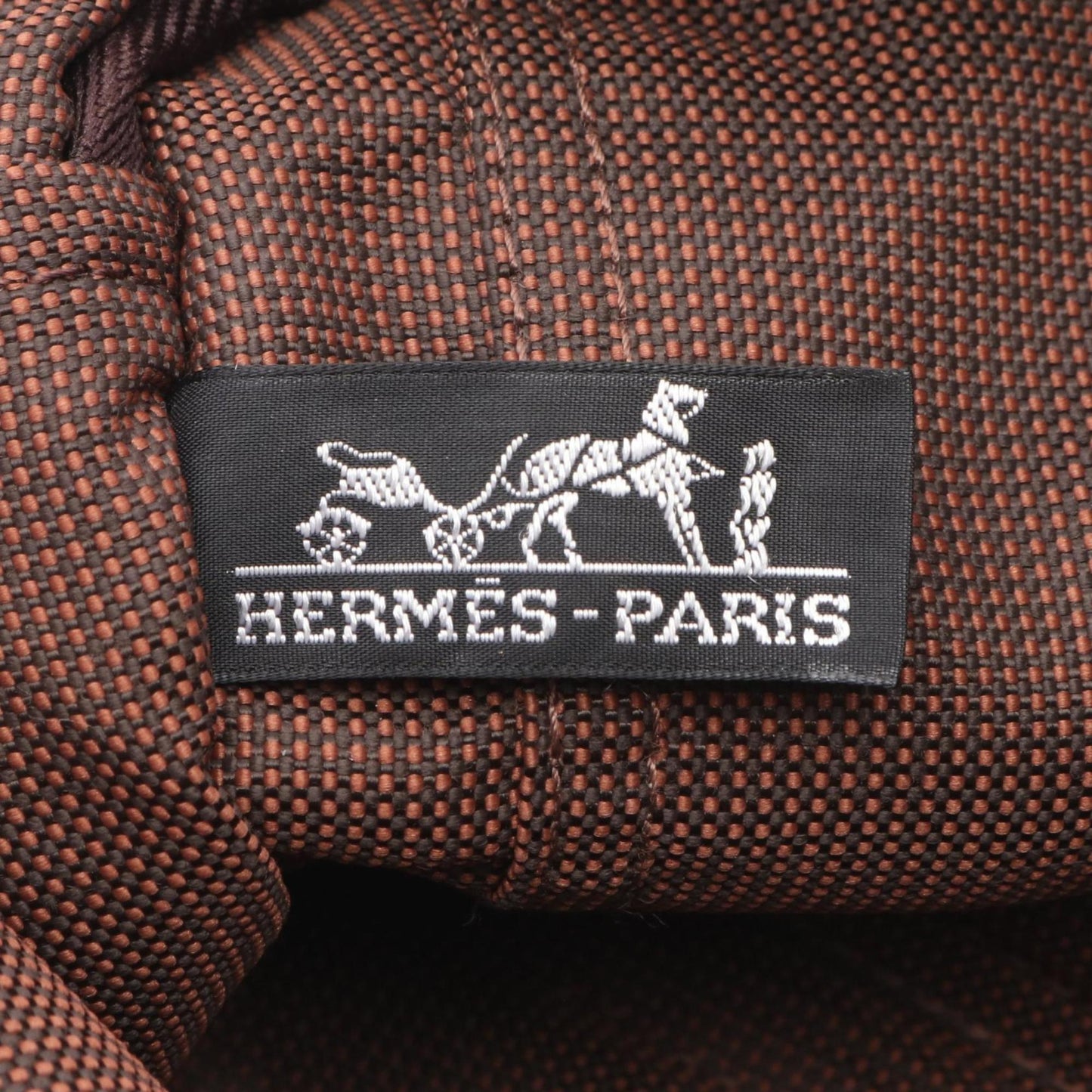 Hermès Brown Canvas Herline
