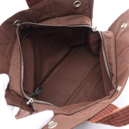 Hermès Brown Canvas Herline