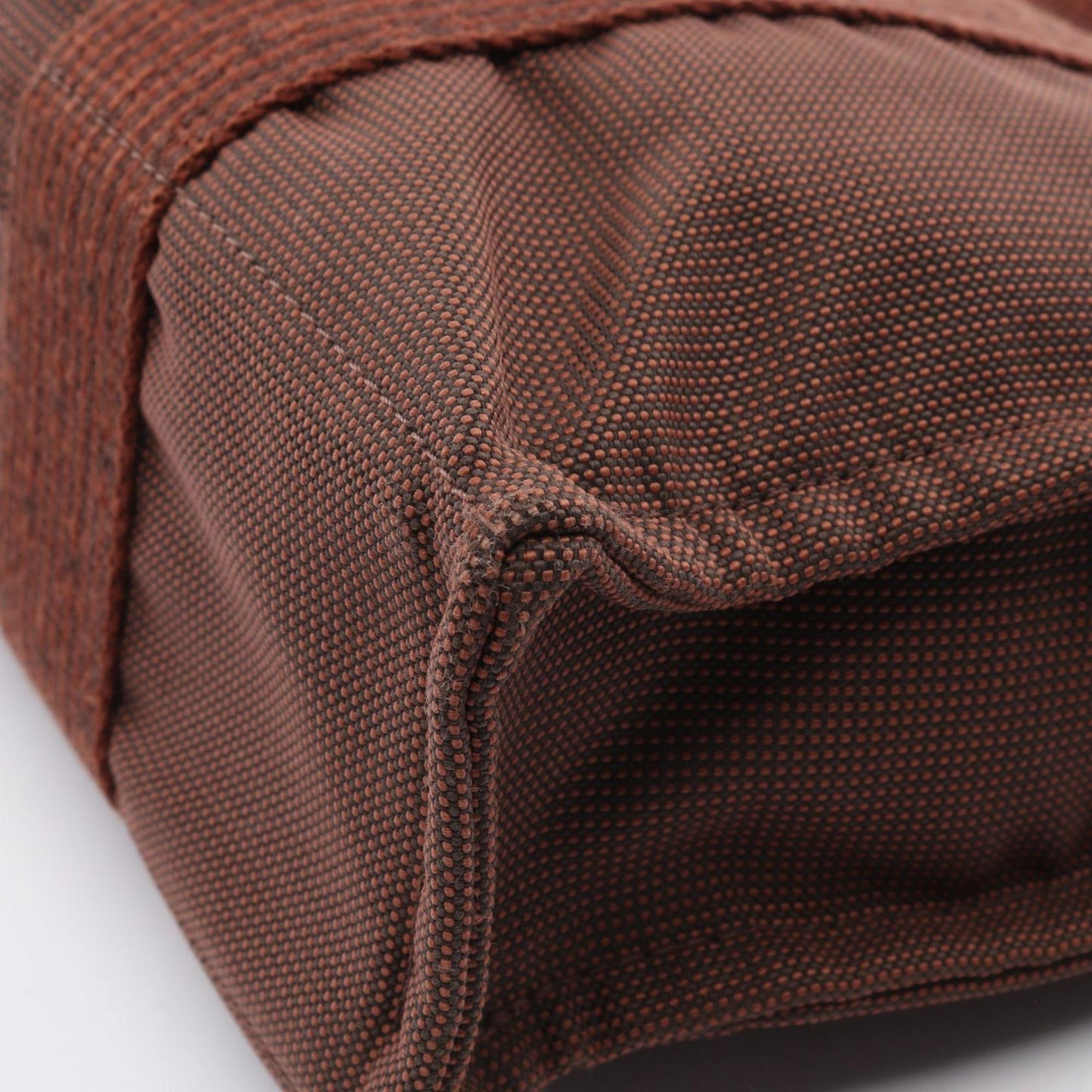 Hermès Brown Canvas Herline