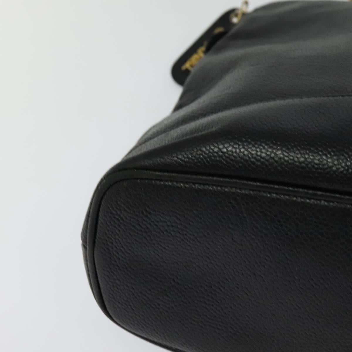 Chanel Black Leather Cc