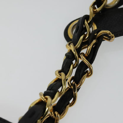 Chanel Black Leather Cc