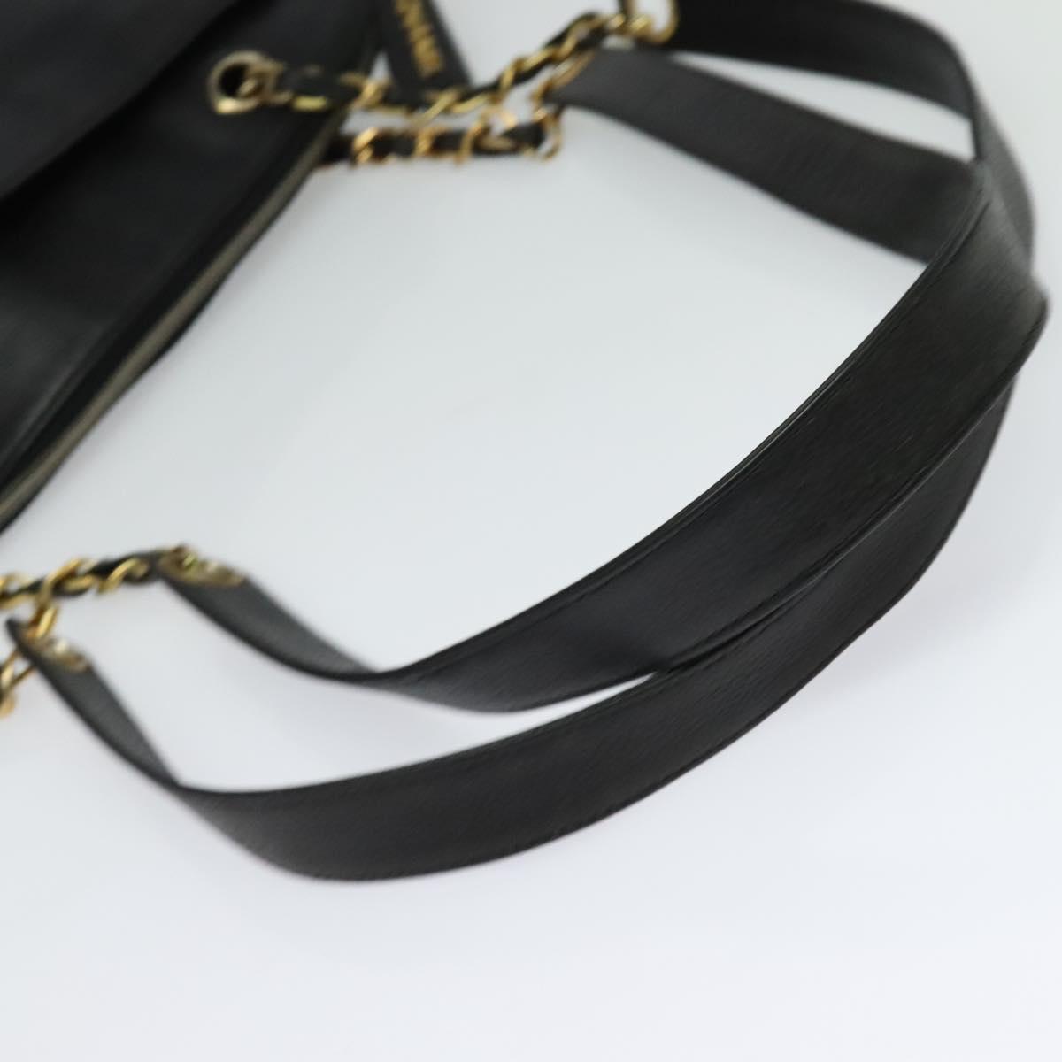 Chanel Black Leather Cc