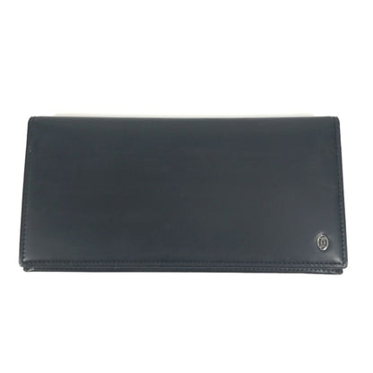 Balenciaga Black Leather Cash Mini Wallet