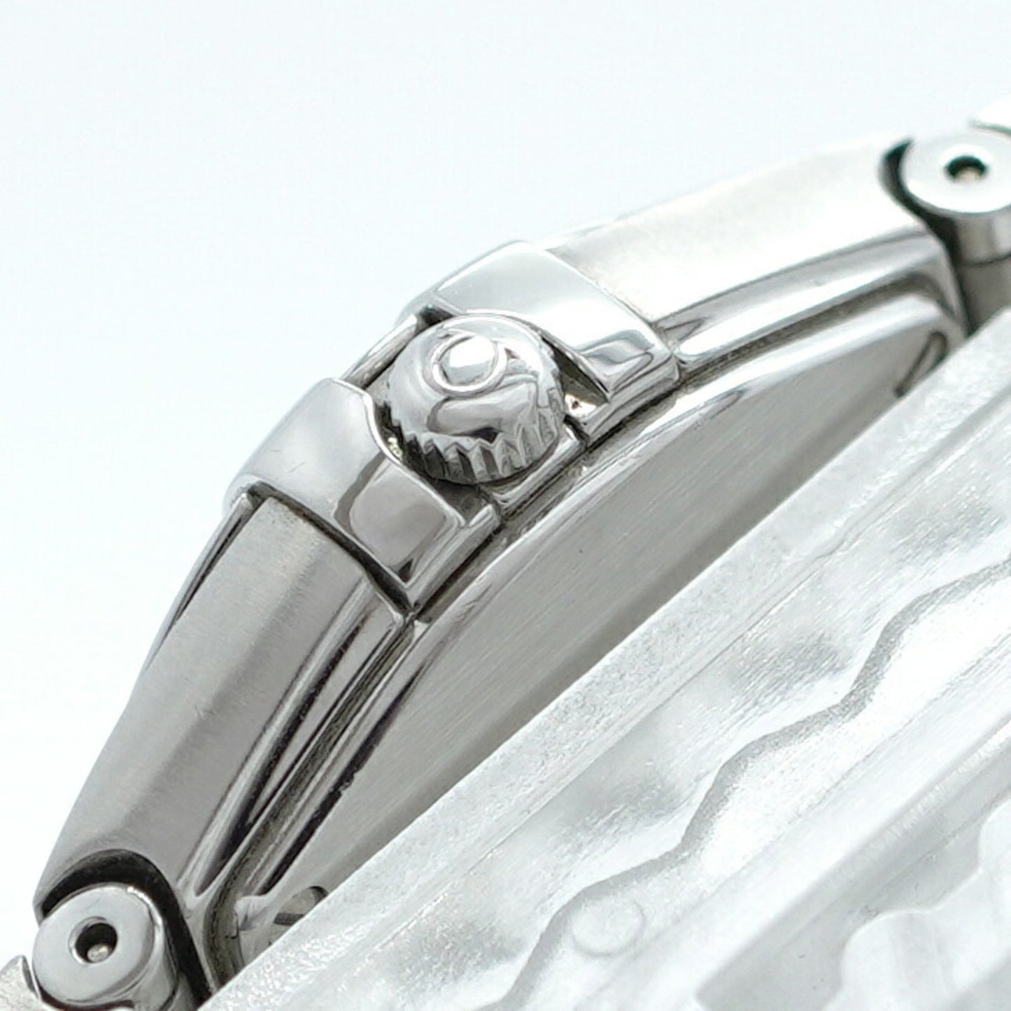 Omega White Steel Constellation