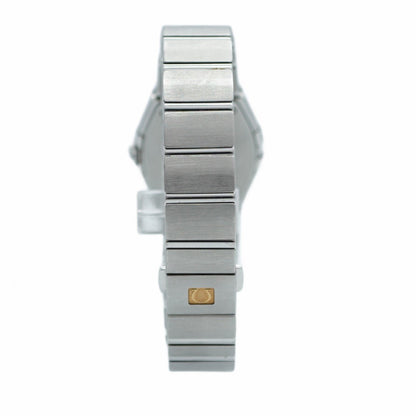 Omega White Steel Constellation