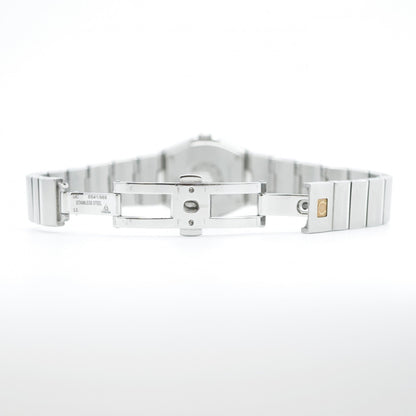 Omega White Steel Constellation