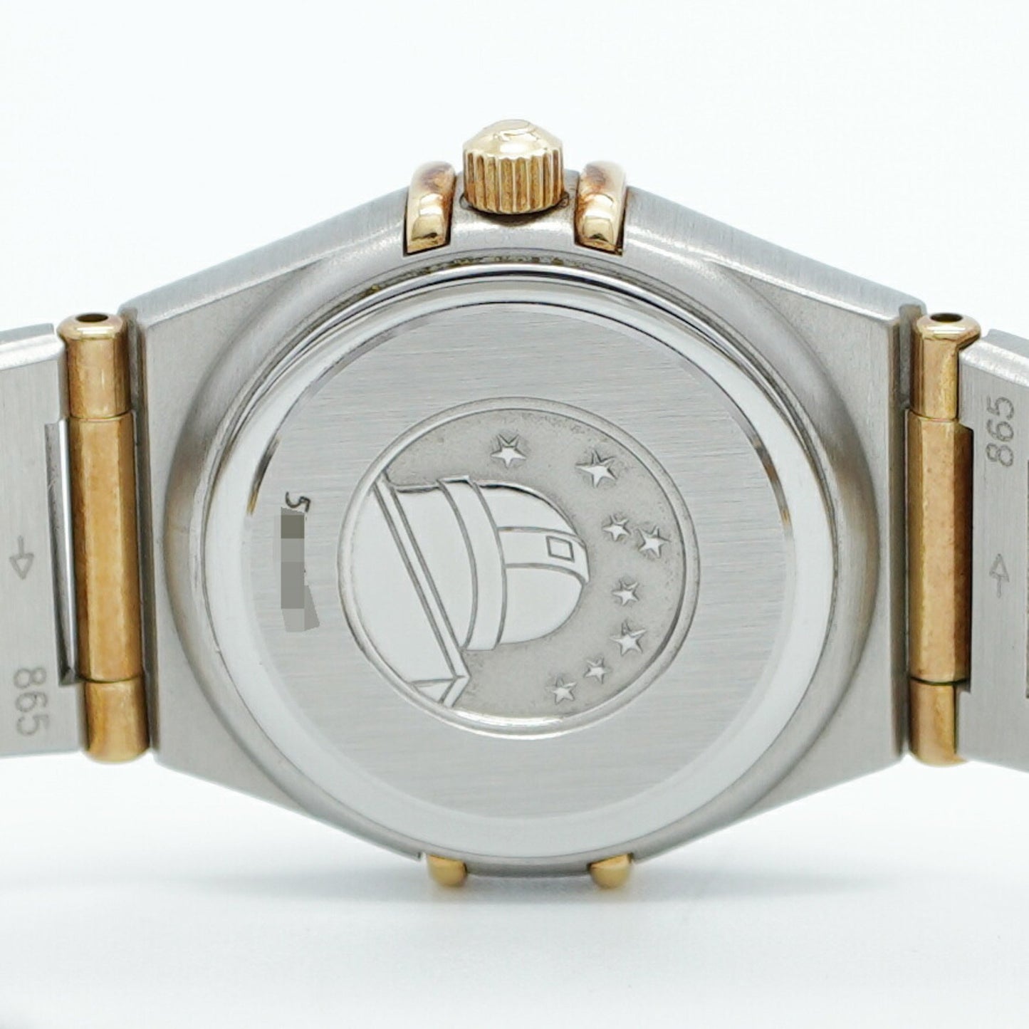 Omega White Steel Constellation