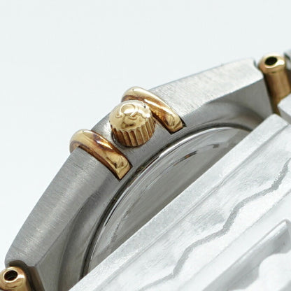 Omega White Steel Constellation