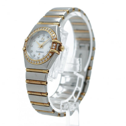Omega White Steel Constellation