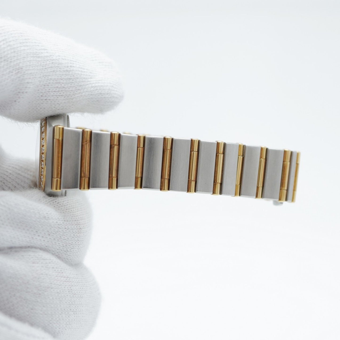 Omega White Steel Constellation