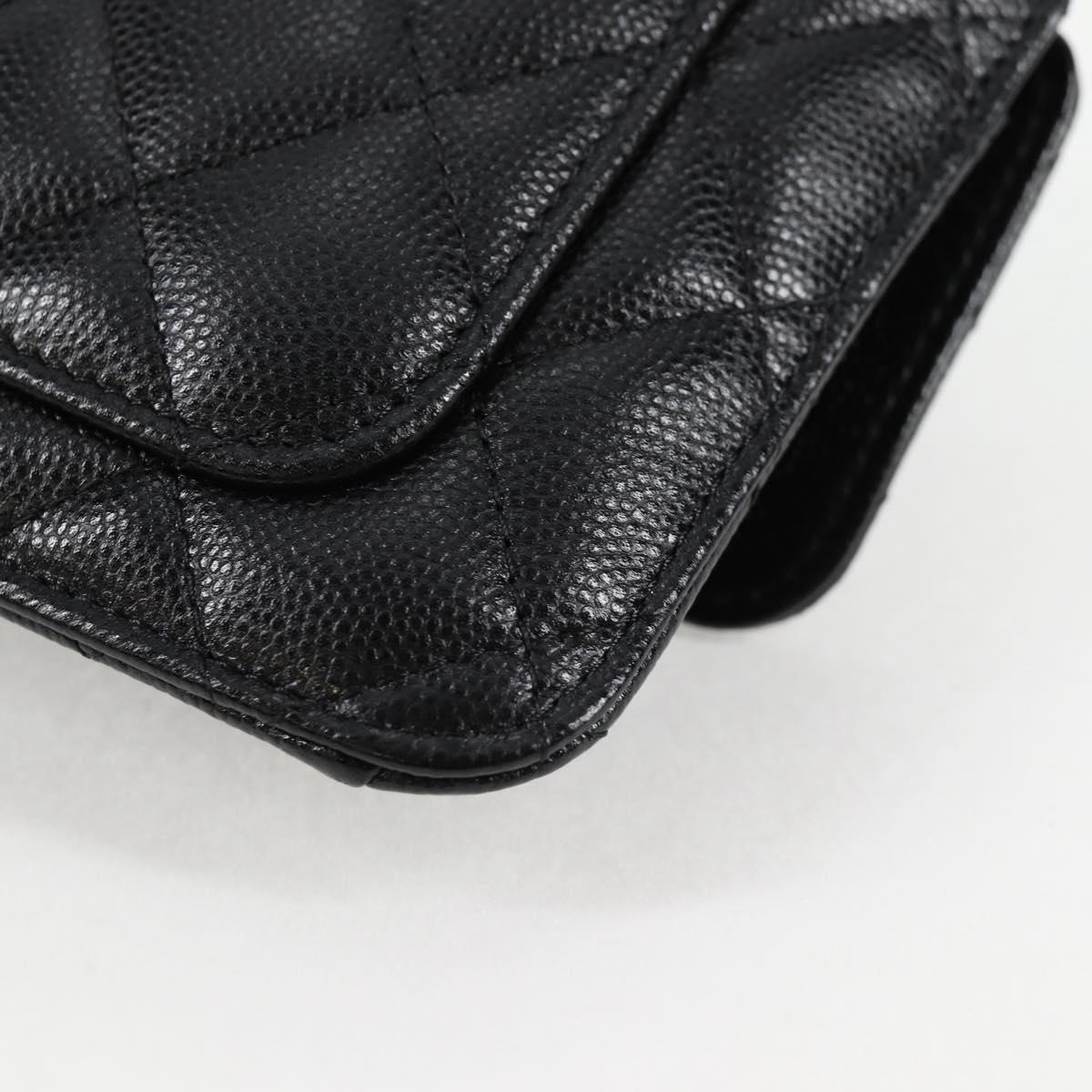 Chanel Black Leather Single Flap