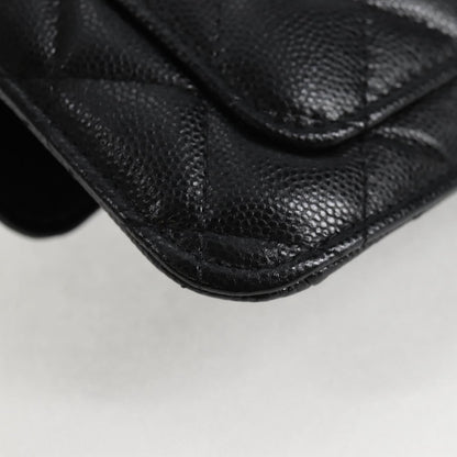 Chanel Black Leather Single Flap