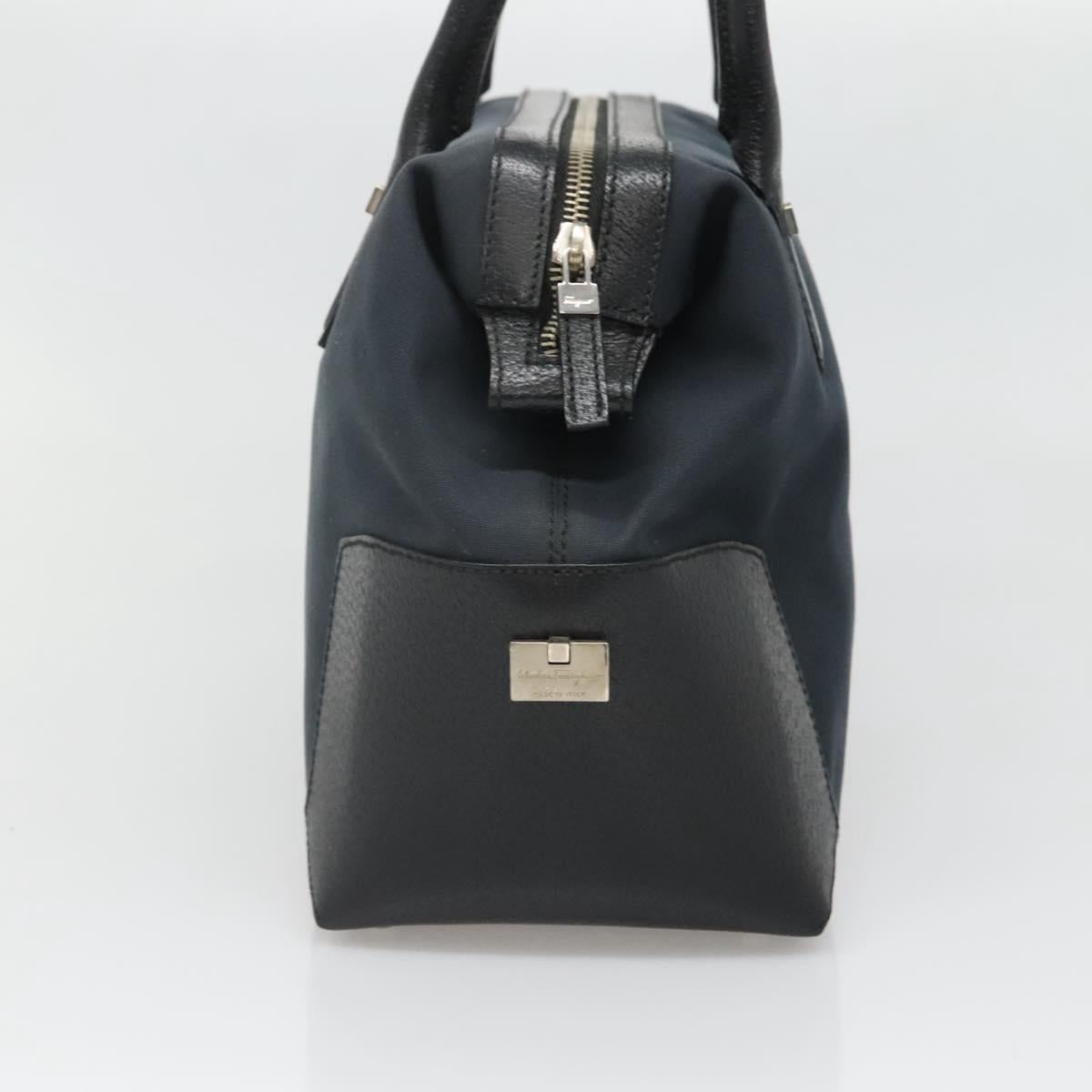 Salvatore Ferragamo Black Nylon Handbag
