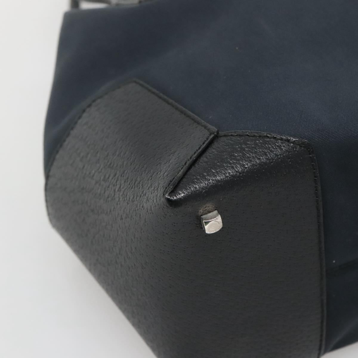 Salvatore Ferragamo Black Nylon Handbag