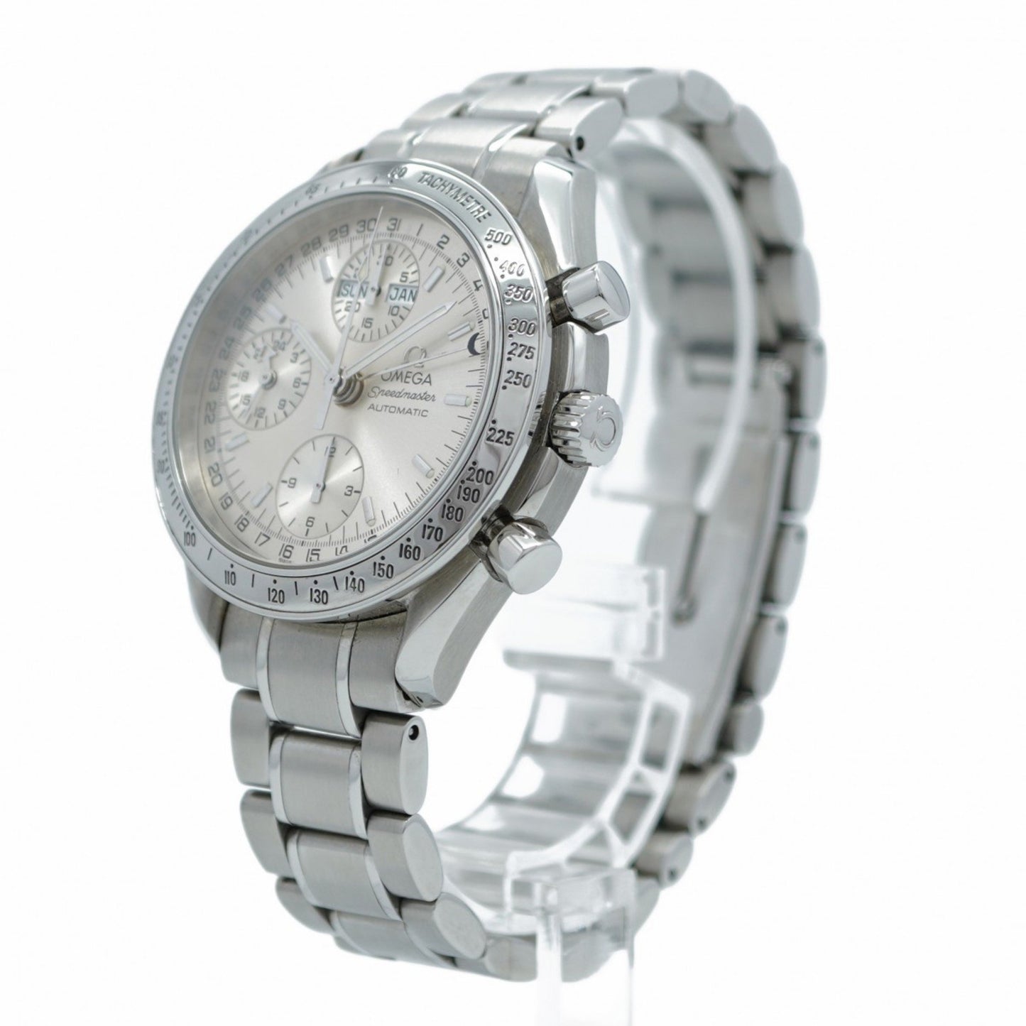 Omega Silver Steel Speedmaster