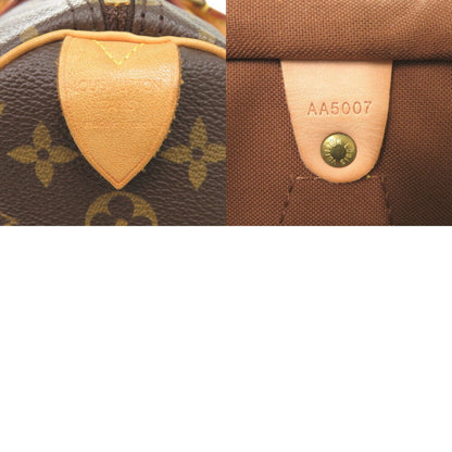 Louis Vuitton Brown Canvas Speedy 35