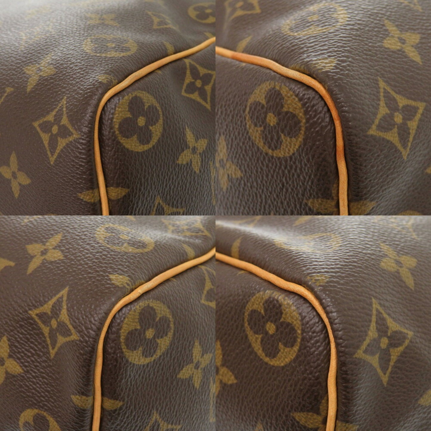 Louis Vuitton Brown Canvas Speedy 35
